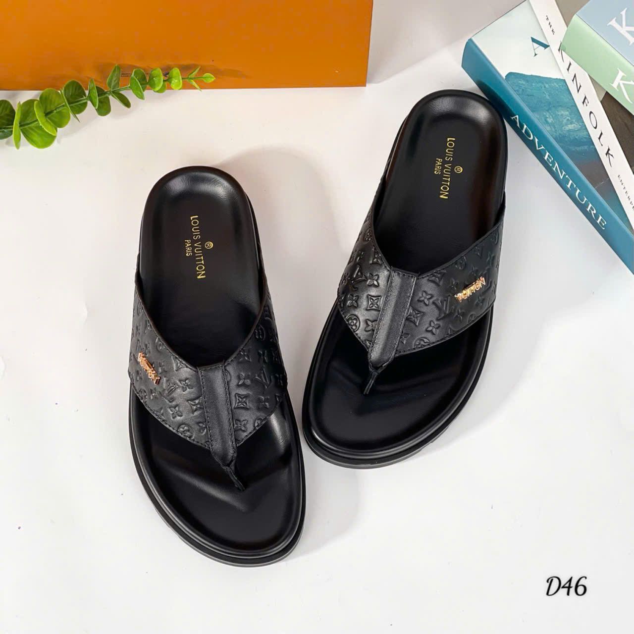 D46 Dép Nam Louis Vuitton