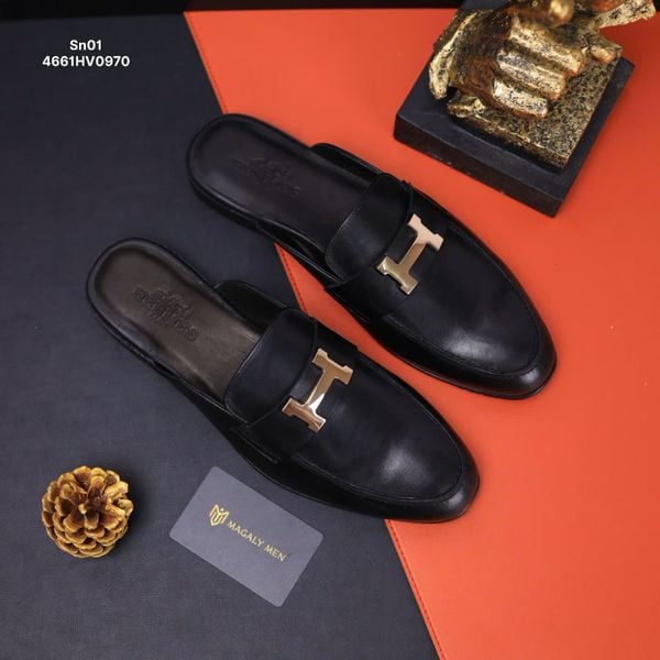 SN01 Slippers, Giày Sục Nam Hermes