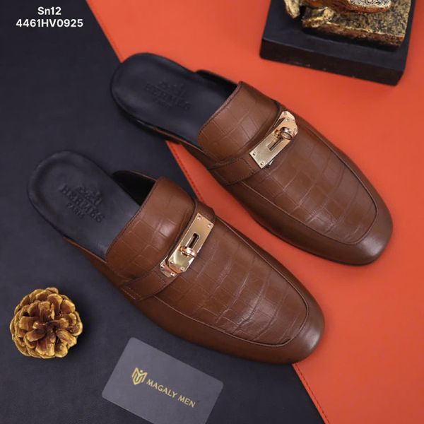 SN12 Slippers, Giày Sục Nam Hermes