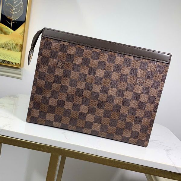 VCT39 Ví Khóa Vân Tay,Ví Khóa Số, Ví Nam Cầm tay, Clutch Cầm Tay Nam Da Bò Louis Vuitton