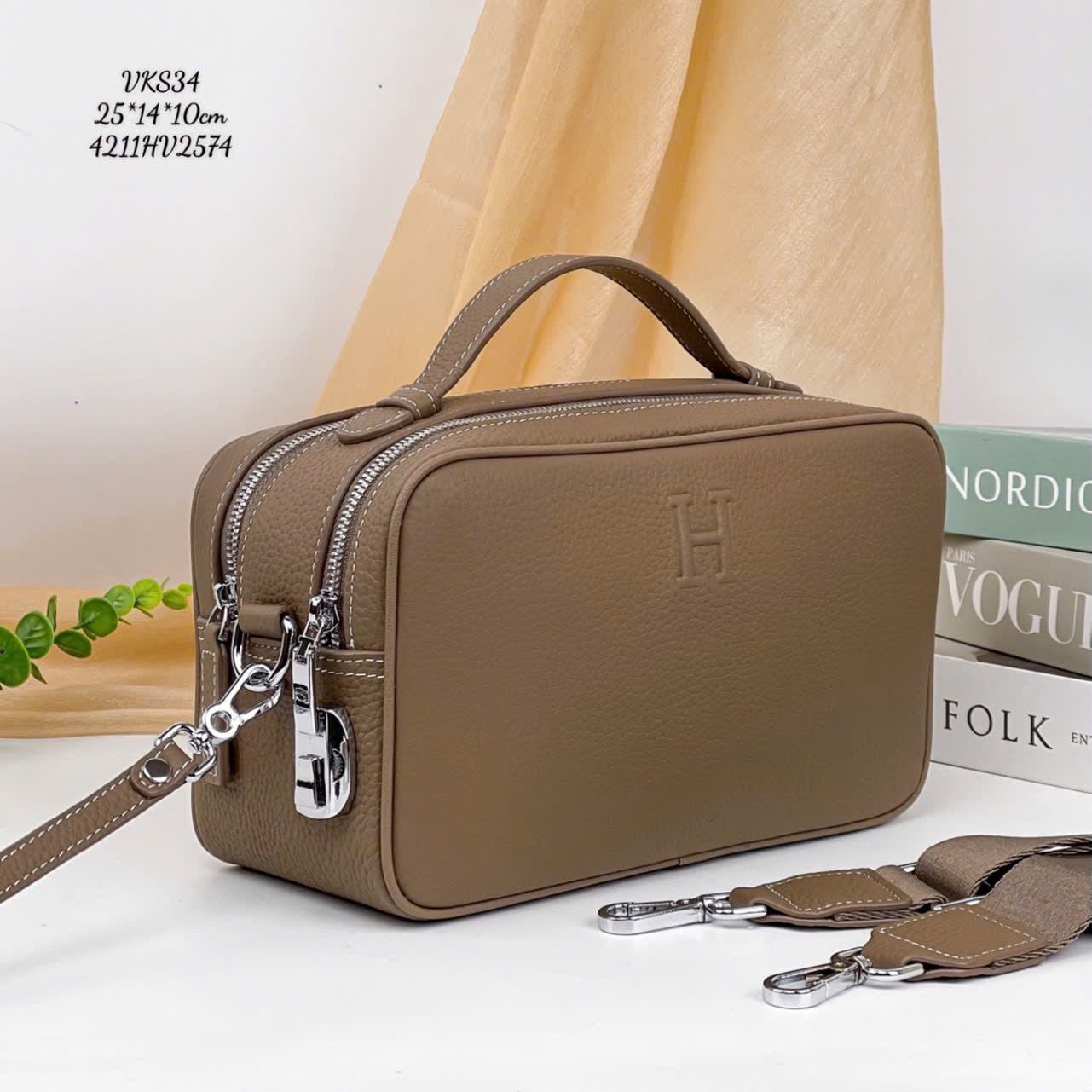 VKS34 Túi Đeo Chéo Nam Hermes