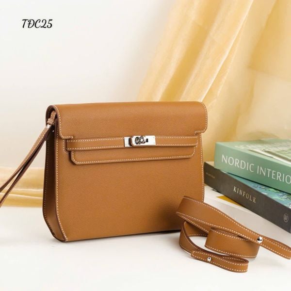 TĐC25 Ví Khóa Vân Tay,Ví Khóa Số, Ví Nam Cầm tay, Clutch Cầm Tay Nam Da Bò Hermes
