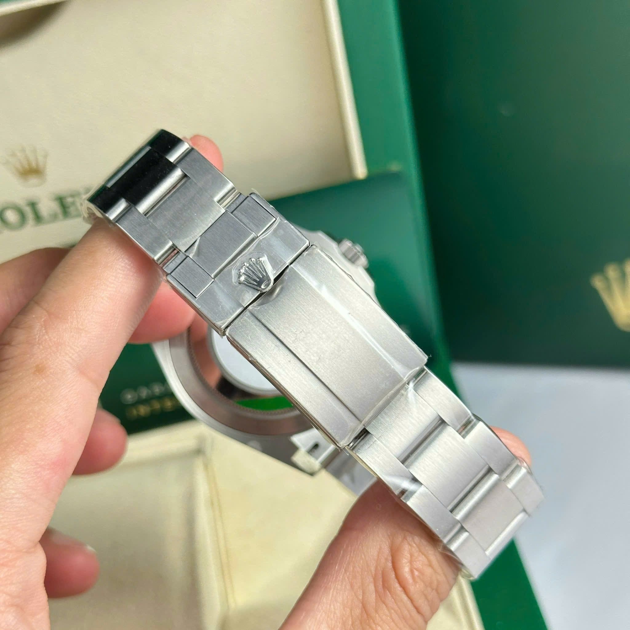 Đồng hồ Rolex Air King 126900 Replica 11 mặt đen nhà máy Clean 40mm