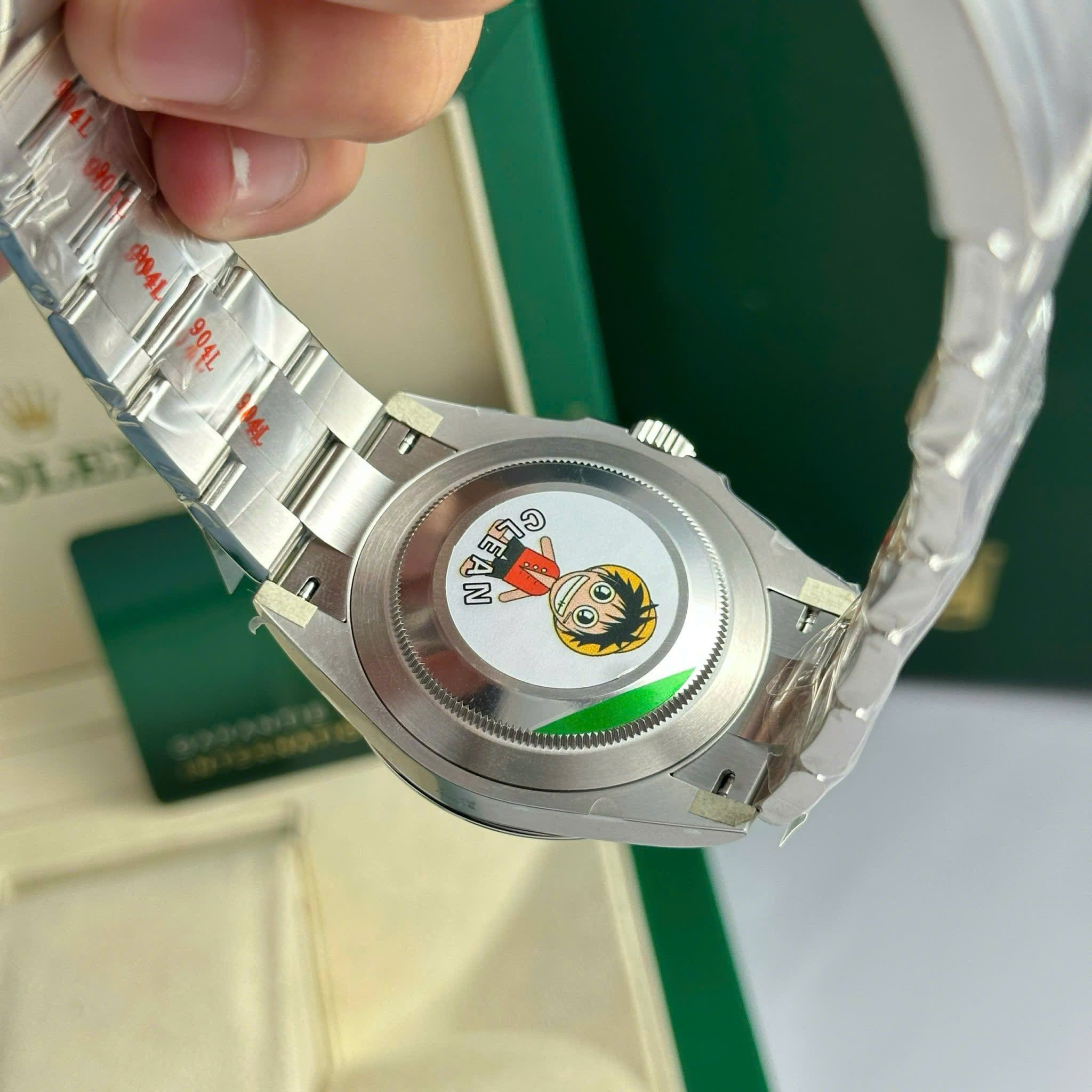 Đồng hồ Rolex Air King 126900 Replica 11 mặt đen nhà máy Clean 40mm