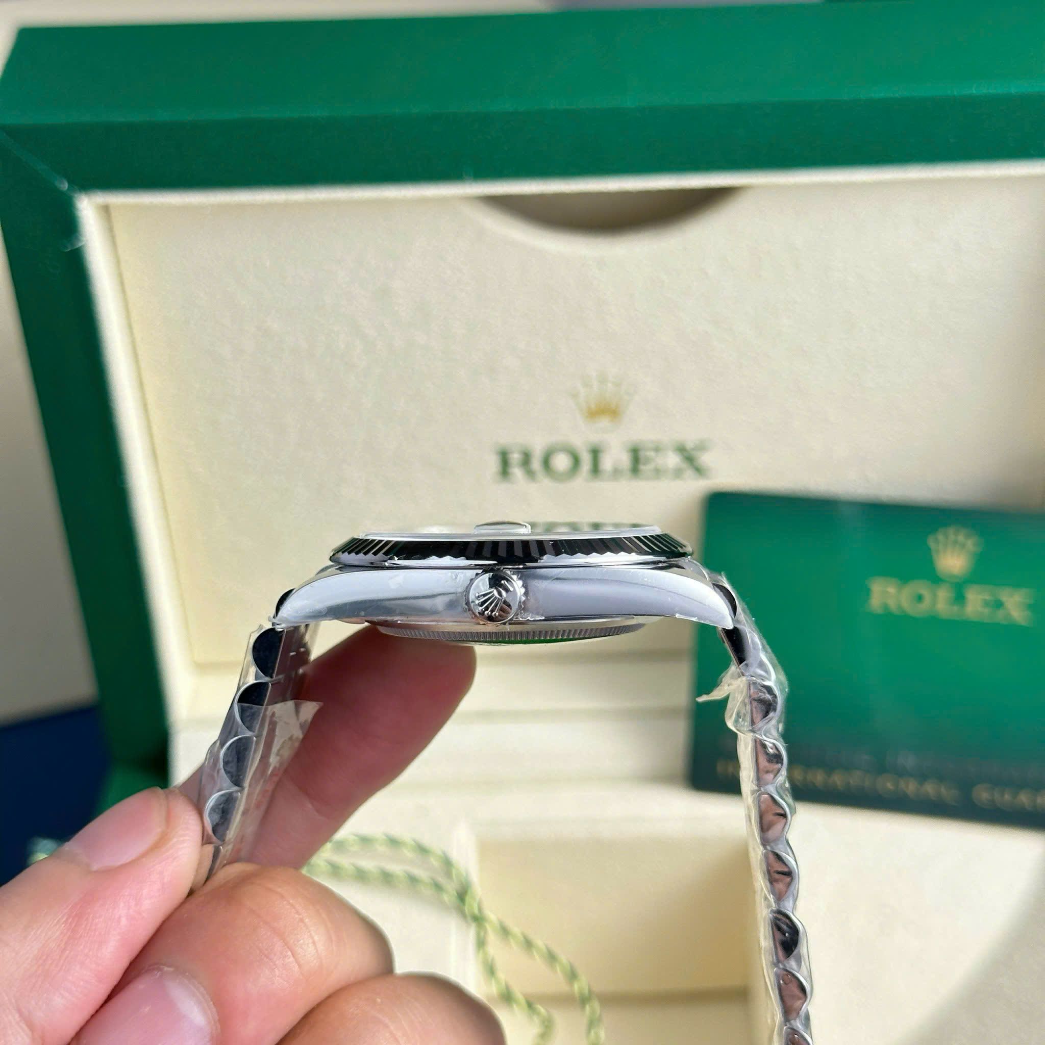 Rolex Datejust 41mm dial khảm trai