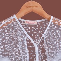 Set váy công chúa trắng tinh khôi Mimi Dress - Cho bé từ 7kg tới 35kg