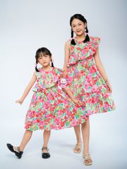 Váy thô lụa mềm mại, mát mẻ mặc mùa hè cho bé từ 7 tới 42kg