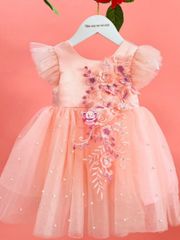 Váy công chúa cánh tiên, đính đá cho bé từ 7kg tới 35kg