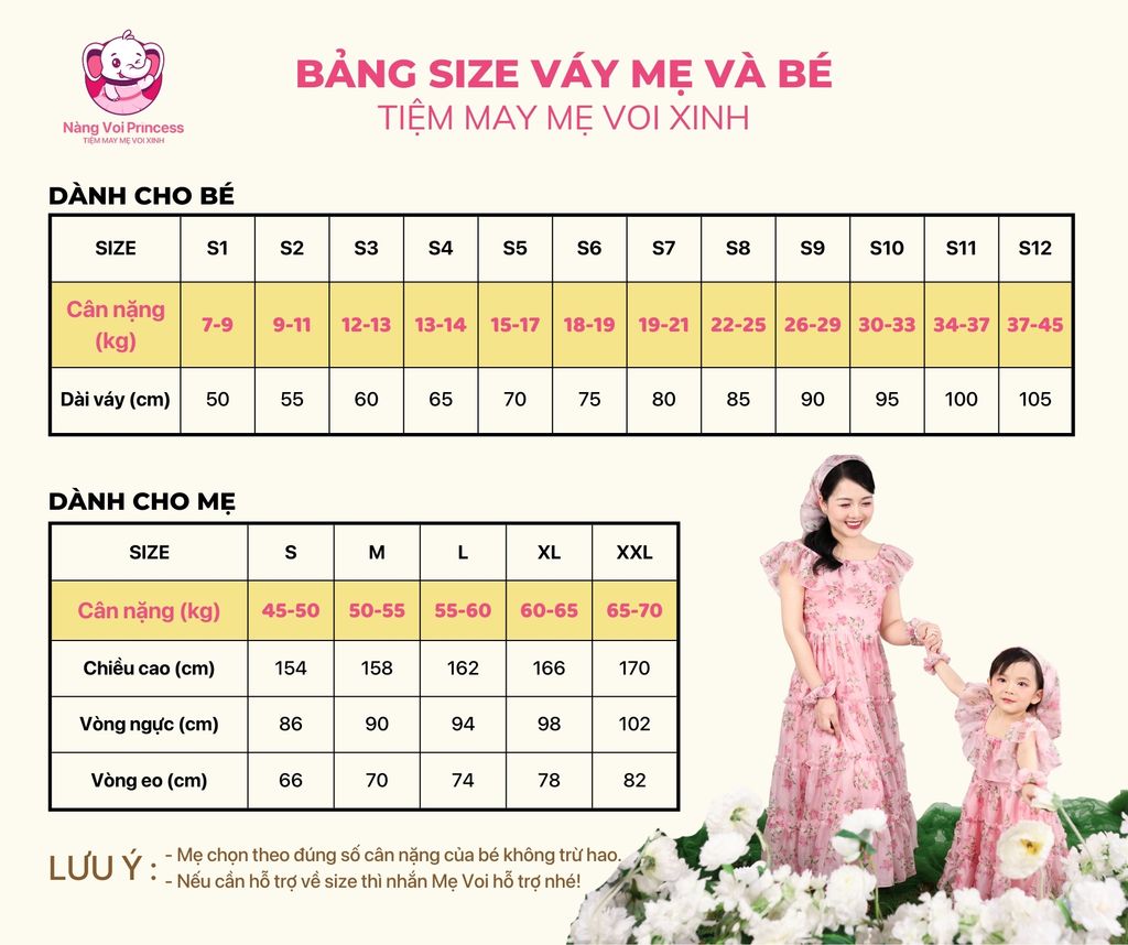 Váy Lụa Ngọc Trai Cao Cấp Mẹ và Bé - Nàng Thơ Sử Quân