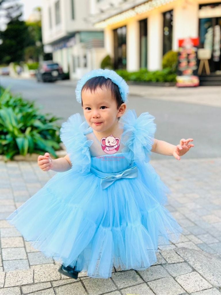 Váy công chúa đuôi cá, dự tiệc, biểu diễn cho bé từ 7kg tới 45kg