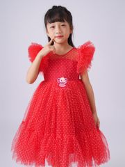 Váy công chúa chấm bi Hàn Quốc, bồng bềnh cho bé từ 7kg tới 35kg