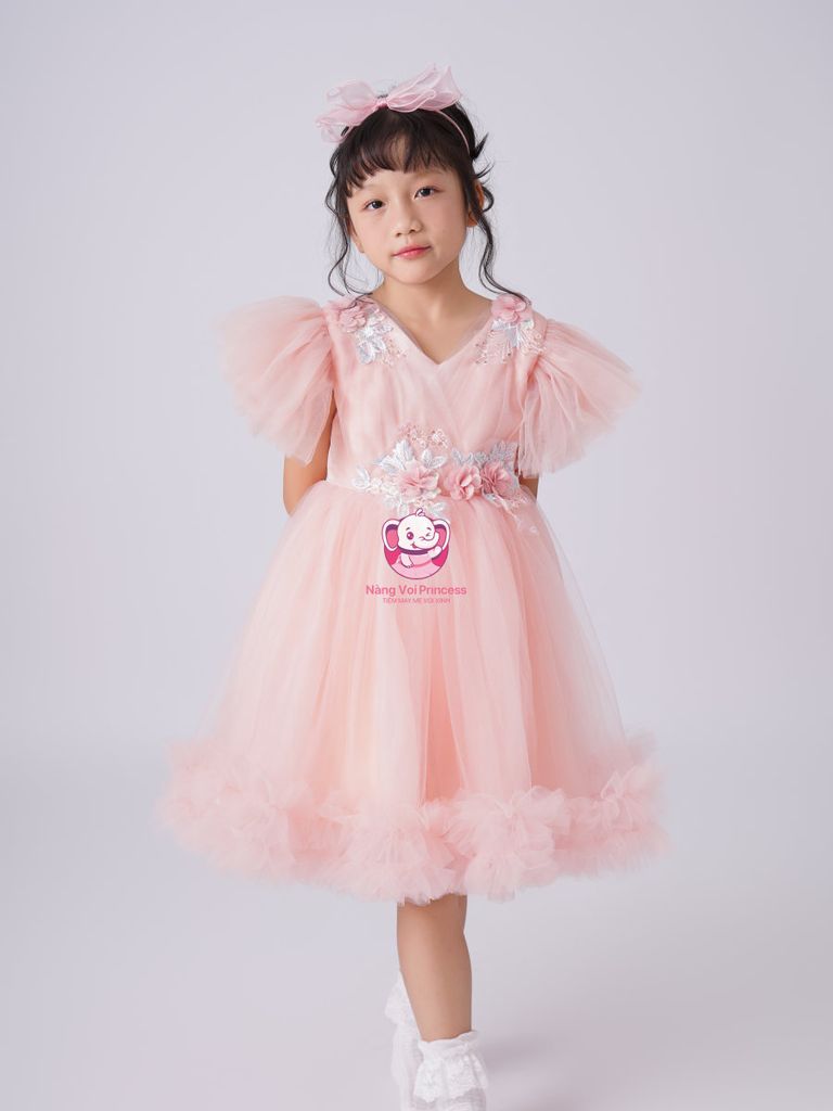 Váy công chúa tiên nữ, dễ thương, sang trọng, cho bé từ 8kg tới 45kg