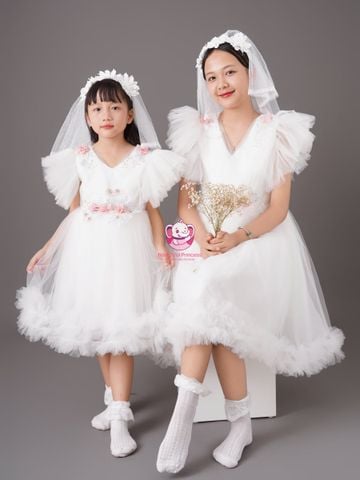 Váy công chúa tiên nữ, dễ thương, sang trọng, cho bé từ 8kg tới 45kg