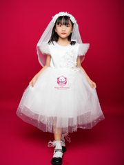 Váy công chúa cánh tiên, đính đá cho bé từ 7kg tới 35kg