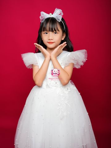 Váy công chúa cánh tiên, đính đá cho bé từ 7kg tới 35kg