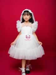 Váy công chúa chấm bi Hàn Quốc, bồng bềnh cho bé từ 7kg tới 35kg