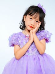 Váy công chúa kim sa tay bồng, cho bé từ 7kg tới 35kg