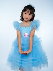 Váy công chúa nhún, siêu bồng bềnh mềm mại cho bé từ 7kg tới 45kg