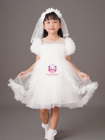 Váy công chúa thiên nga, siêu dễ thương, bồng bềnh cho bé từ 7kg tới 35kg