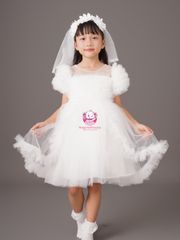 Váy công chúa thiên nga, siêu dễ thương, bồng bềnh cho bé từ 7kg tới 35kg