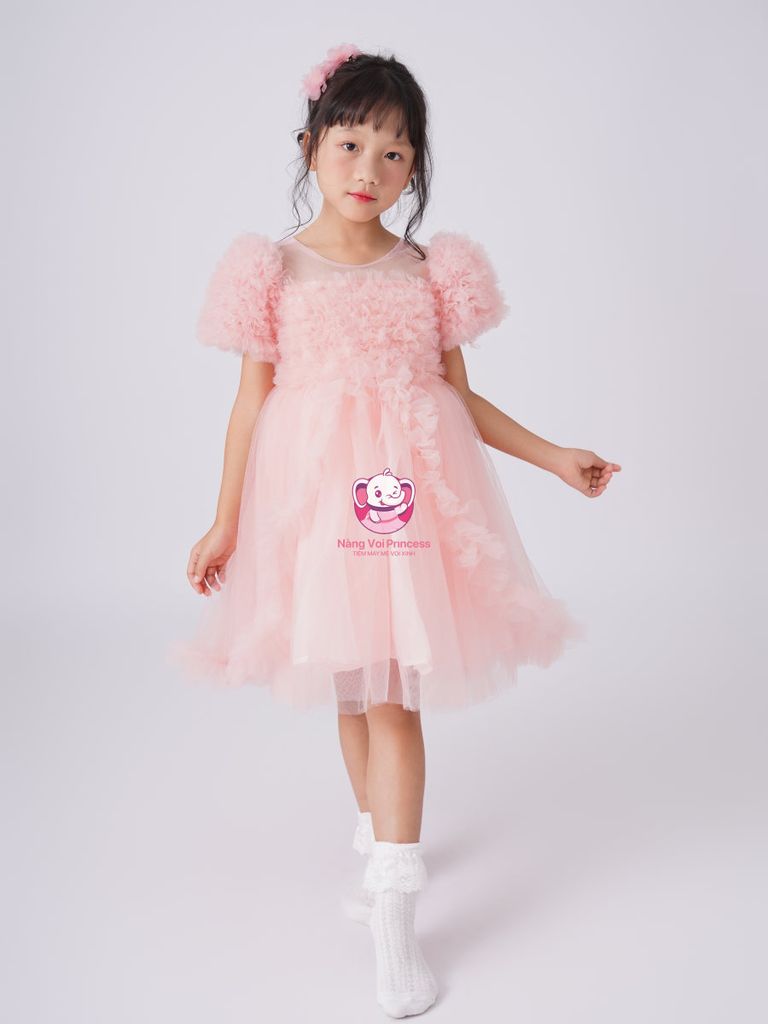 Váy công chúa thiên nga, siêu dễ thương, bồng bềnh cho bé từ 7kg tới 35kg