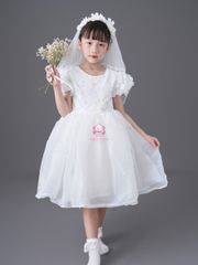 Váy công chúa kim sa tay bồng, cho bé từ 7kg tới 35kg