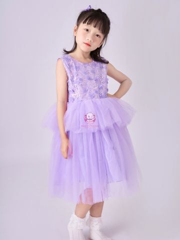 Váy công chúa kim sa 2 tầng, cho bé từ 7kg tới 35kg