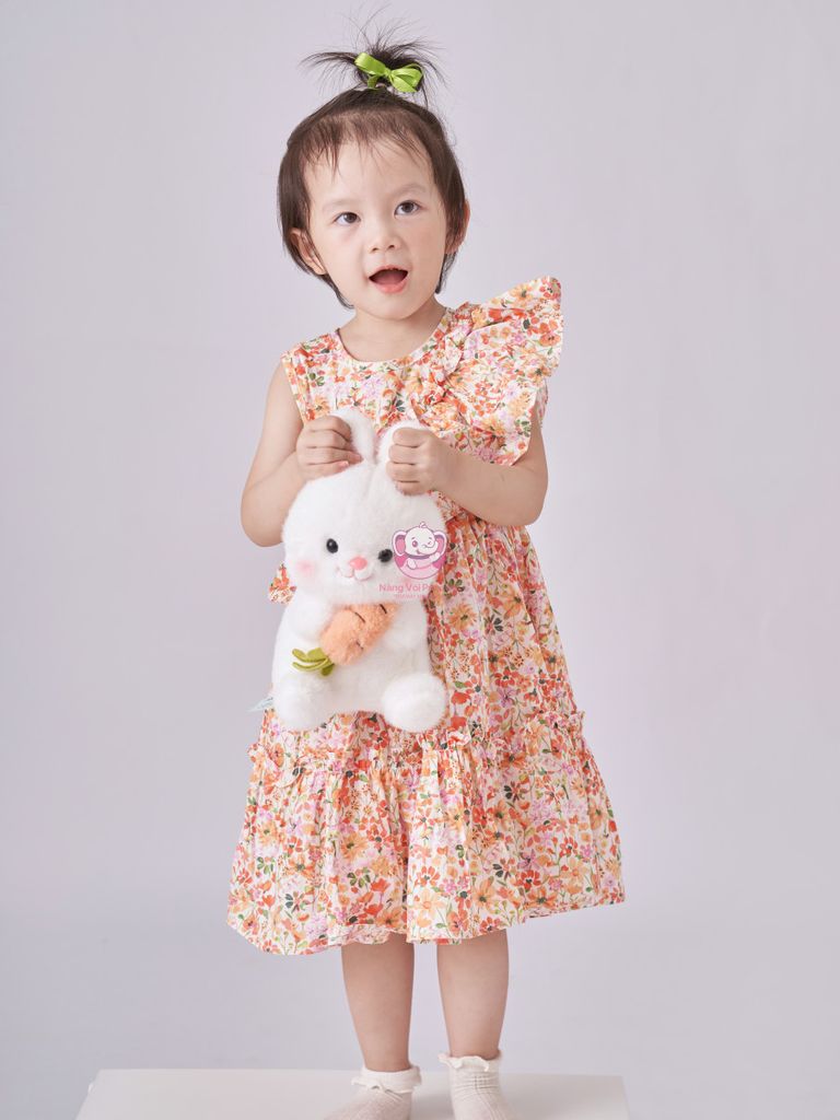 Váy thô lụa mềm mại, mát mẻ mặc mùa hè cho bé từ 7 tới 42kg