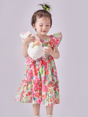 Váy thô lụa mềm mại, mát mẻ mặc mùa hè cho bé từ 7 tới 42kg