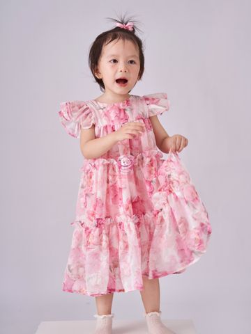 Váy voan ép cánh tiên, mềm mại, mặc ở nhà cho bé từ 7 tới 42kg - Tiệm May Mẹ Voi Xinh