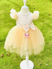 Váy công chúa cổ đính ngọc