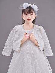 Set váy công chúa trắng tinh khôi Mimi Dress - Cho bé từ 7kg tới 35kg