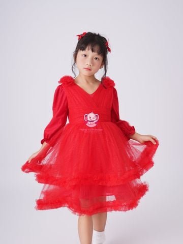 Váy sao nhũ, lung linh, sang trọng, cho bé từ 8kg tới 35kg