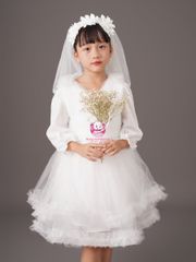 Váy sao nhũ, lung linh, sang trọng, cho bé từ 8kg tới 35kg