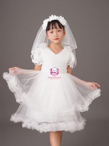 Váy sao nhũ, lung linh, sang trọng, cho bé từ 8kg tới 35kg