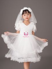 Váy sao nhũ, lung linh, sang trọng, cho bé từ 8kg tới 35kg