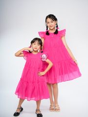 Váy voan xốp cánh tiên, mềm mại cho bé từ 7 tới 42kg - Tiệm May Mẹ Voi Xinh