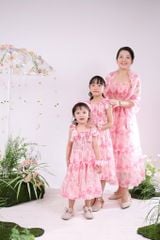 Váy Cao Cấp Mẹ và Bé Hai Dây Baby