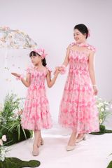 Váy Cao Cấp Mẹ và Bé Hai Dây Baby