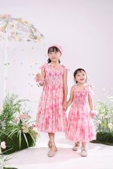 Váy Cao Cấp Mẹ và Bé Hai Dây Baby