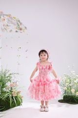 Váy Cao Cấp Mẹ và Bé Hai Dây Baby