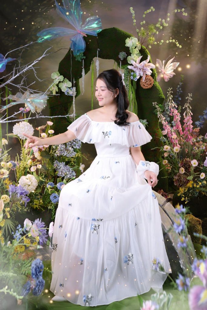 Váy Cao Cấp Mẹ và Bé Hoa Cúc Nhỏ