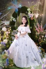 Váy Cao Cấp Mẹ và Bé Hoa Cúc Nhỏ