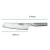  Dao bếp Nhật cao cấp Global GF36 Nakiri - Dao thái rau củ (200mm) 
