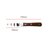  Pastry Spatula Wood Handle - Spatula cán gỗ (9cm) 