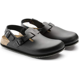  BIRKENSTOCK TOKIO SL BLACK SUPER GRIP LEATHER 
