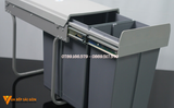 Thùng đựng rác 2 ngăn nhựa ABS
