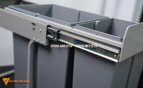 Thùng đựng rác 2 ngăn nhựa ABS