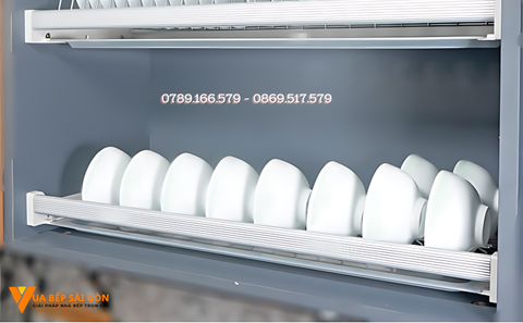 Giá bát cố định tủ trên