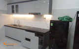 Tủ bếp nhựa đặc PVC phủ Acrylic